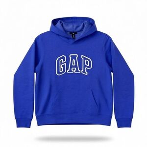 GAP | Women’s Light Blue Hooded Sweatshirt Size Medium